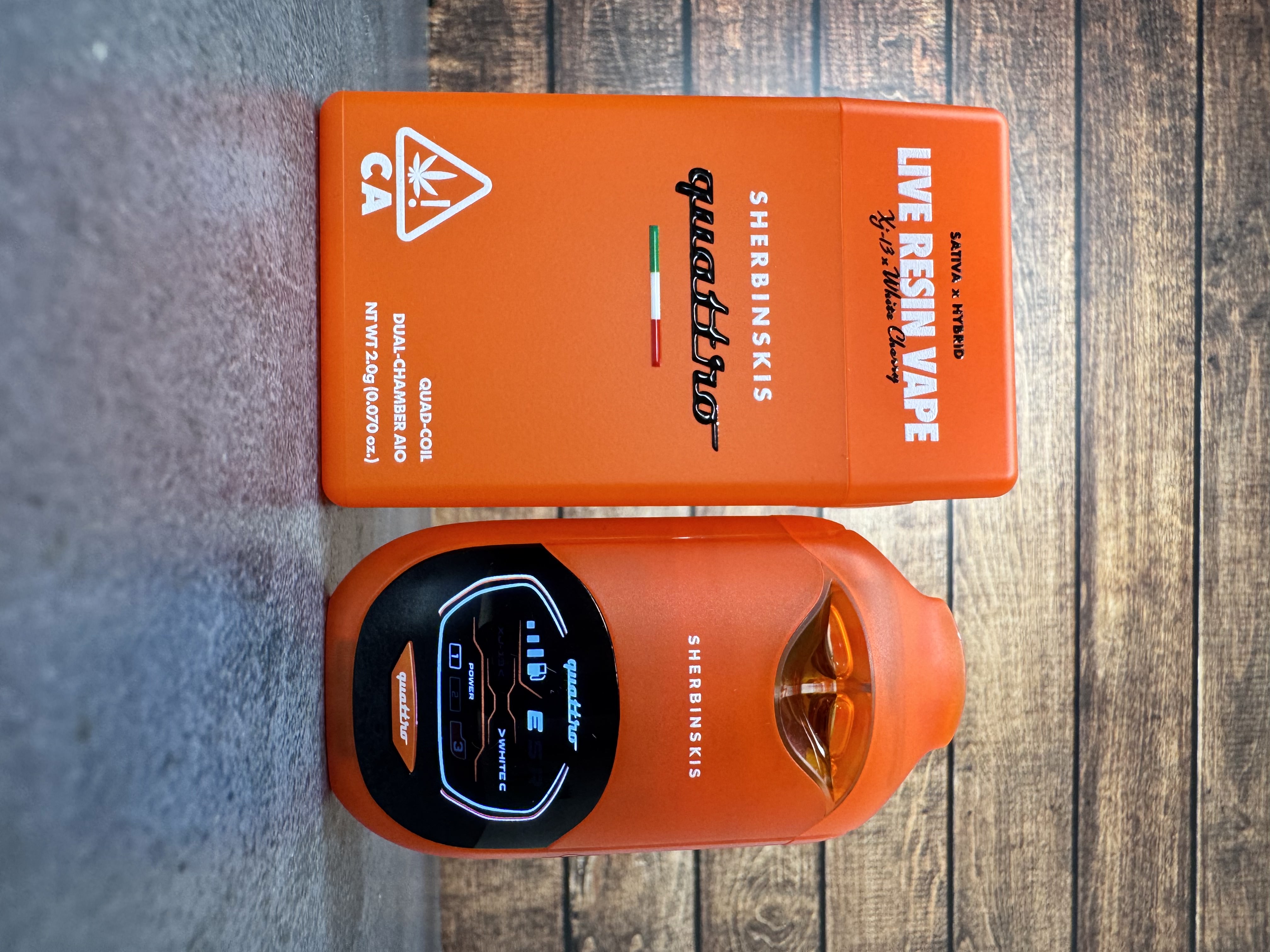 Sherbinskis Quattro 2g Live Resin