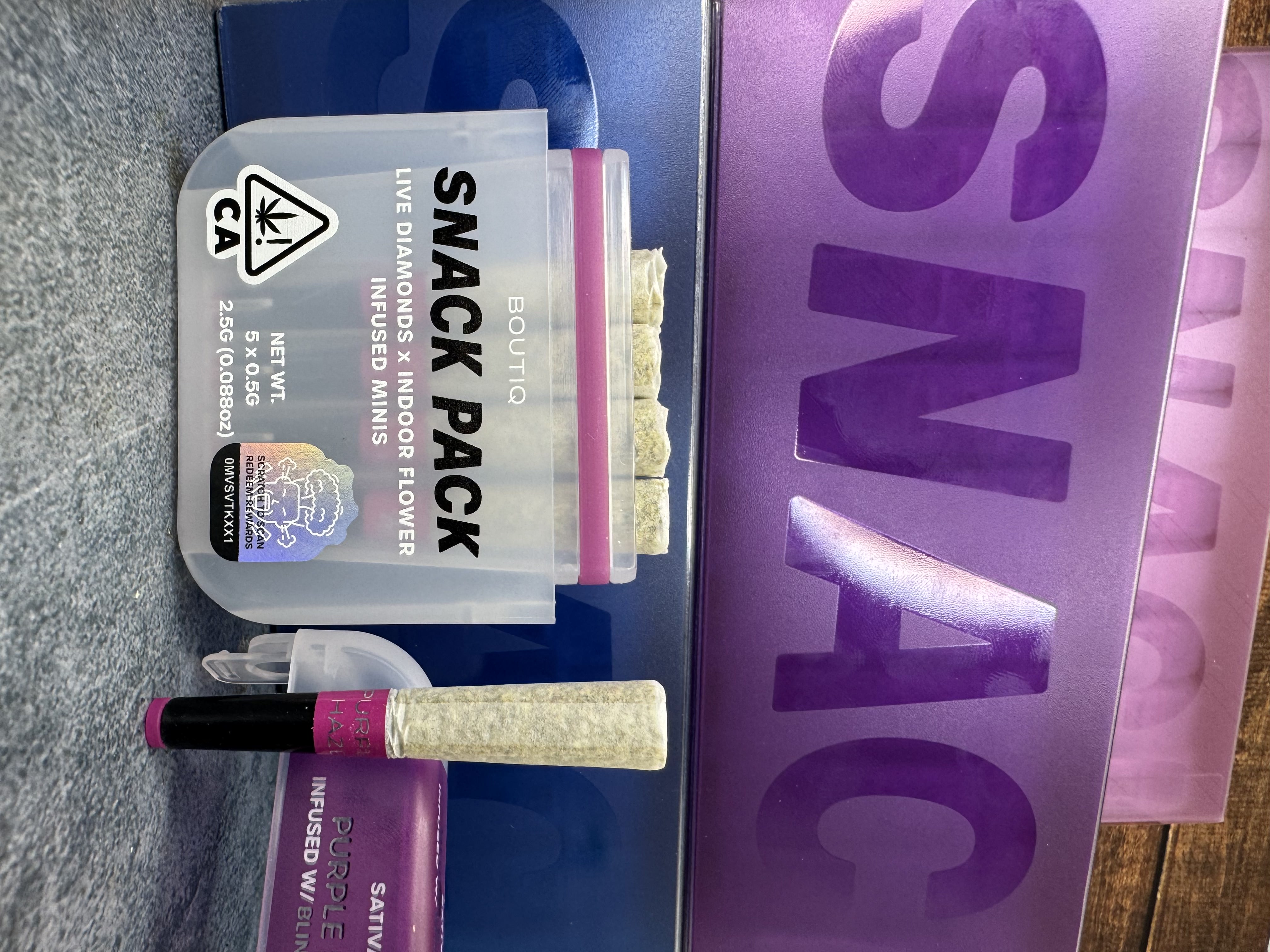 Boutiq Snack Pack 5 Prerolls
